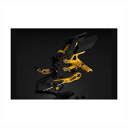 バイクパーツBIKERS(バイカーズ) バックステップ ライトゴールド Y0185-LGD4548916535606YZF-R25/MT-25 15-24