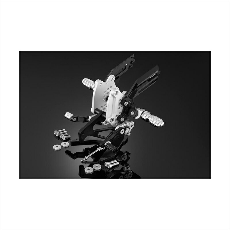 バイクパーツBIKERS(バイカーズ) バックステップ ブラック K0306-BLK4548916717286Z1000 10-22