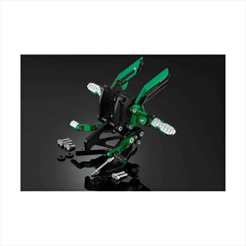 バイクパーツBIKERS(バイカーズ) バックステップ グリーン K0306-GRN4548916717309Z1000 10-22