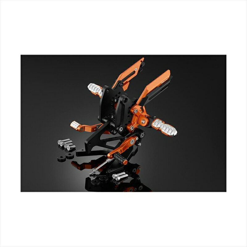 バイクパーツBIKERS(バイカーズ) バックステップ オレンジゴールド K0306-OGD4548916717330Z1000 10-22