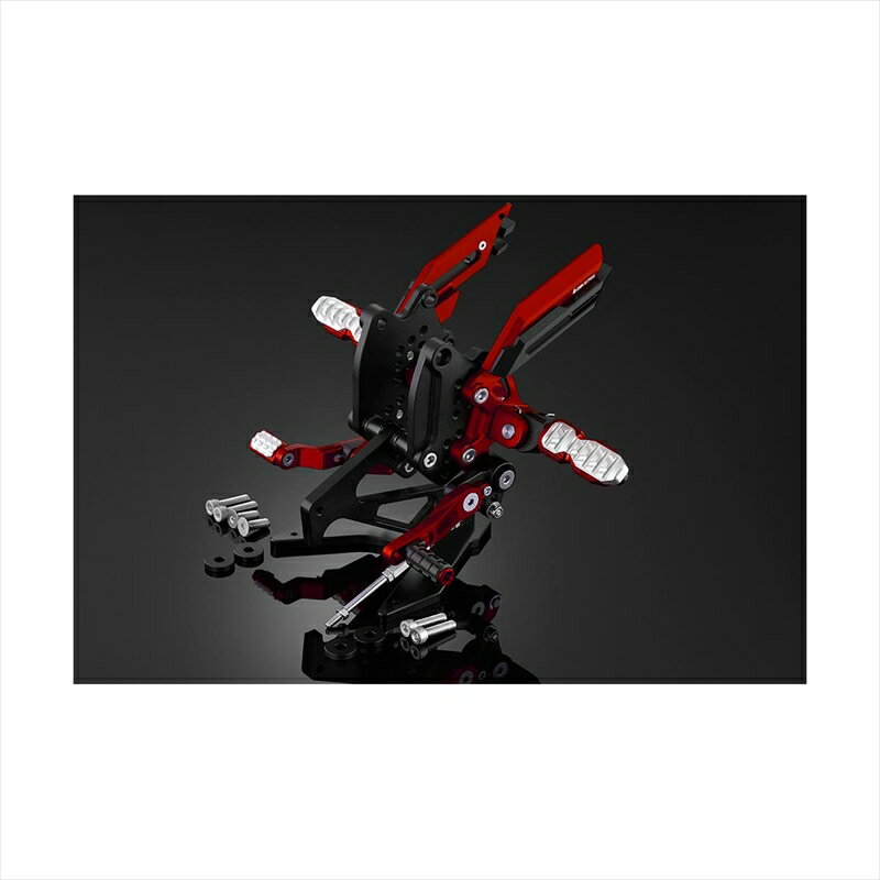 バイクパーツBIKERS(バイカーズ) バックステップ レッド K0306-RED4548916717361Z1000 10-22