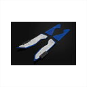 バイクパーツBIKERS(バイカーズ) フットプレート 左右セット ブルー/シルバー Y0226-BLU-SLV4550255219208NMAX 16-20