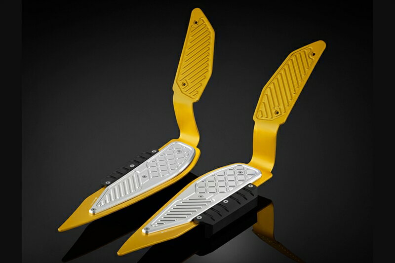 バイクパーツBIKERS(バイカーズ) フットプレート 左右セット ライトゴールド/シルバー Y0316-LGD-SLV4550255219482XMAX 18-22