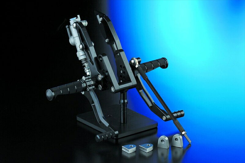 バイクパーツ ステップNITRO RACING(ナイトロレーシング) バックステップKIT マスター付 BLKBS-09RYB-BR4547424093738