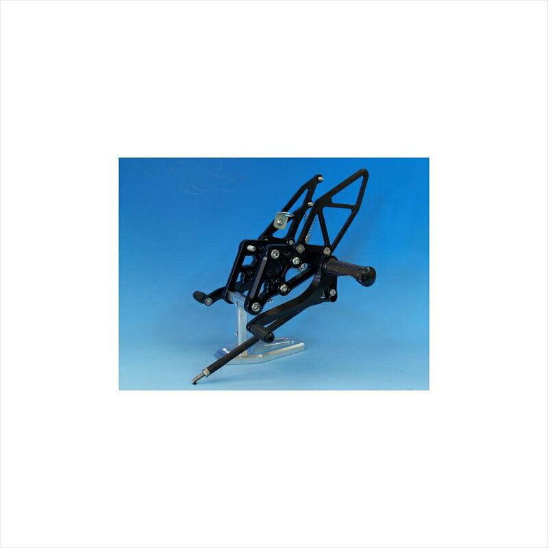 バイクパーツWOODSTOCK(ウッドストック) バックステップキット オールBLK WBS-S07-BB4547567756316GSX1300R 隼 -07 ABS不可