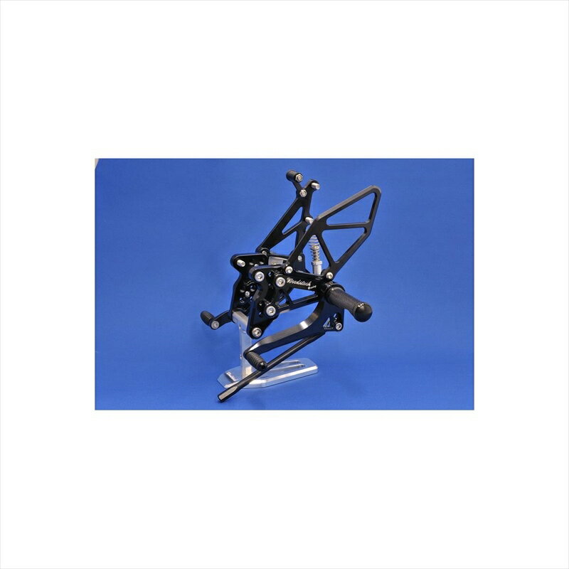 バイクパーツWOODSTOCK(ウッドストック) ステップキット 10POS/BLK WBS-K26-BB4548664487455ZX-10R 11-15 *ABS不可