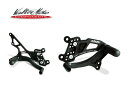 バイク用品 ステップバルターモトコンポーネンツ バルターモト.C バックステップ スタートP変更可 BLK Ninja250R 08-12 Ninja250 3...