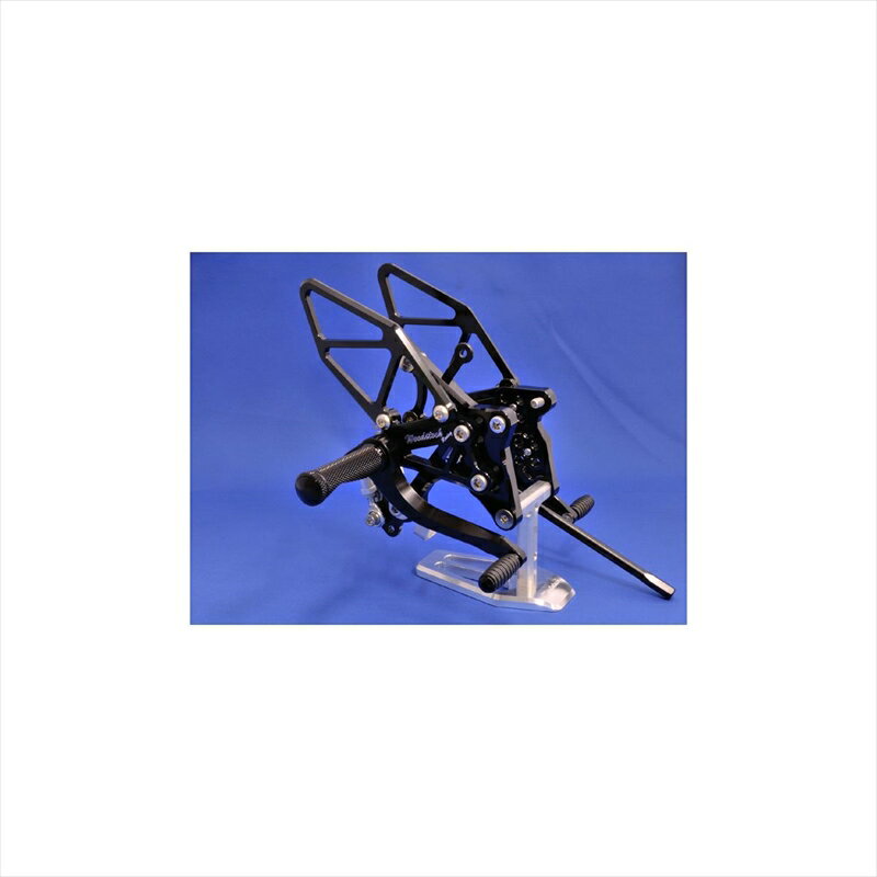 バイクパーツWOODSTOCK(ウッドストック) ステップキット 10POS/BLK WBS-K27-BB4548664775446ZX-10R 11-15 *ABS仕様