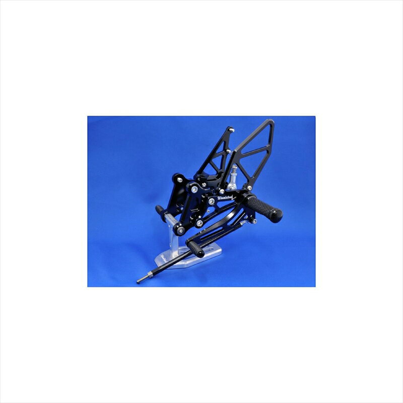 バイクパーツWOODSTOCK(ウッドストック) バックステップキット オールBLK WBS-H12-BB4548664827688CBR250R 11-17