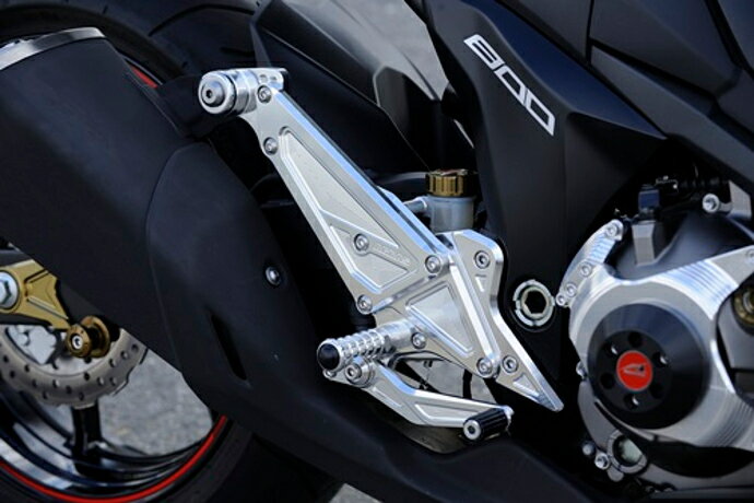 バイクパーツ ステップアグラス バックステップ タンデムステー無 312-492-001 4548916179749Z800 13-