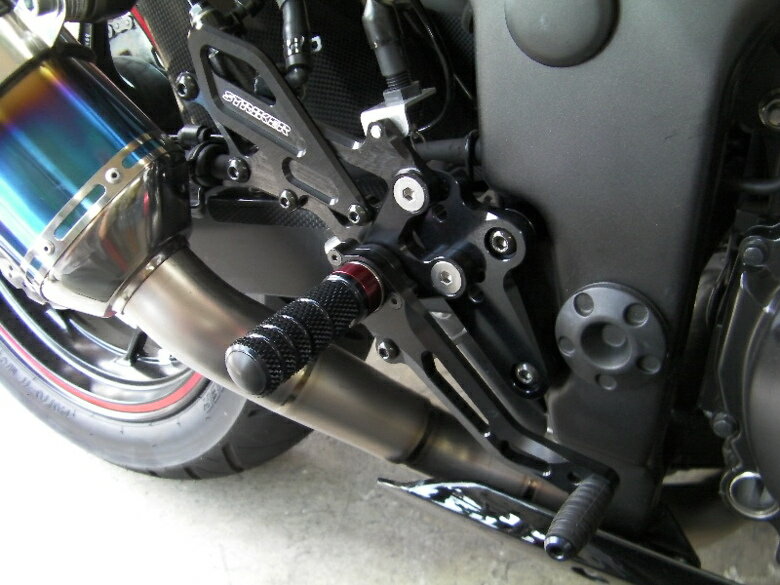 バイク用品 ステップストライカー ストライカー レーシングステップキット BLK Ninja250R -12 Ninja250 13-SS-AA294B-R3 4548916207053取寄品 セール