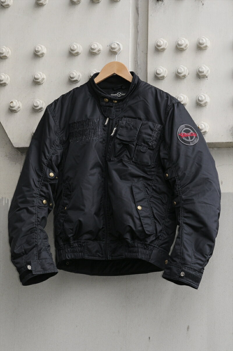 バイクパーツ ウェアYELLOW CORN(イエローコーン) ナイロンジャケット #M YB-23004571375878281