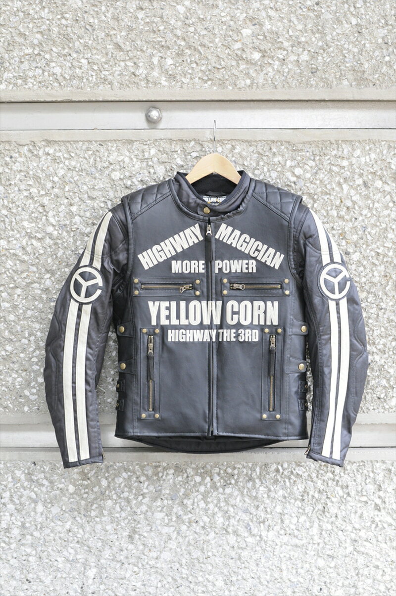 バイクパーツ ウェアYELLOW CORN(イエローコーン) コットンジャケット #3L YB-23114571375879233