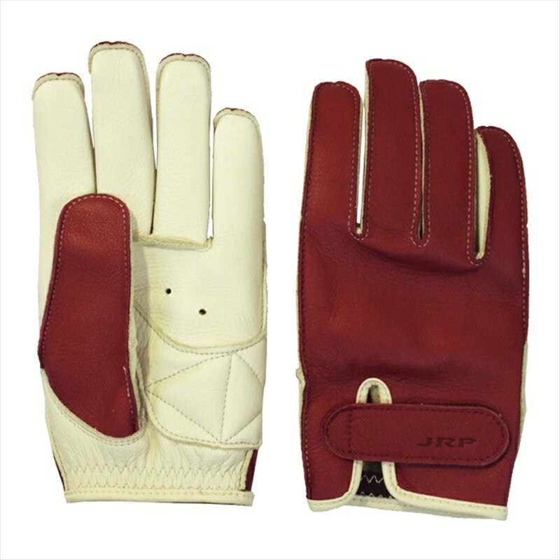 バイク用品 ウェア グローブJRP JRPX山城コラボレーションBPS-Y214 ワイン アイボリー ＃Lジェイアール..