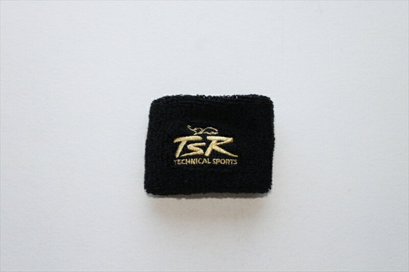 バイクパーツ ウェアTECHNICAL SPORTS RACING（TSR）(テクニカルスポーツレーシング) リストバンド ブラック Y07NVL001BKS4548664286874