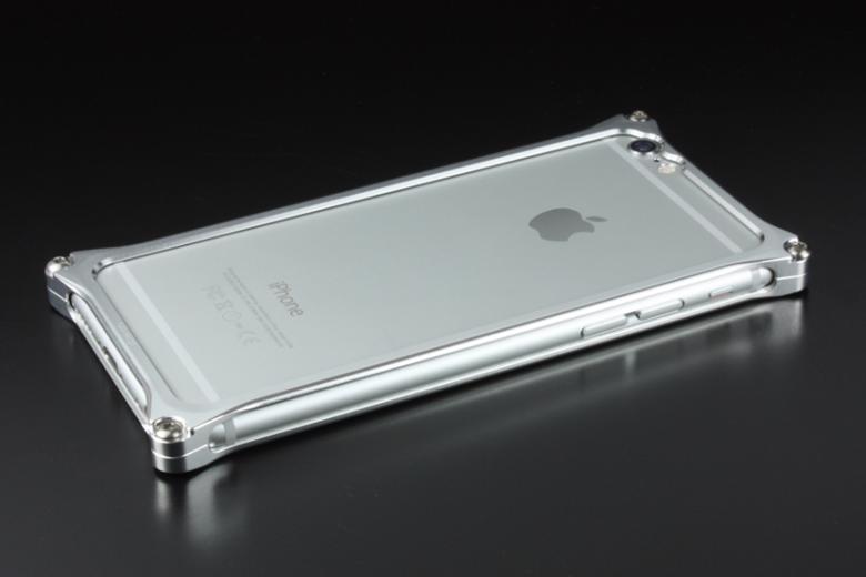 バイク用品 電子機器類 スマートフォンステー&マウント&給電システムギルドデザイン ギルドD ソリッドバンパー シルバー iPhone6 6s41399 452...