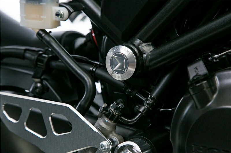 バイクパーツ 外装MORIWAKI ENGINEERING(モリワキエンジニアリング) フレームホールプラグ SILVER 0908..