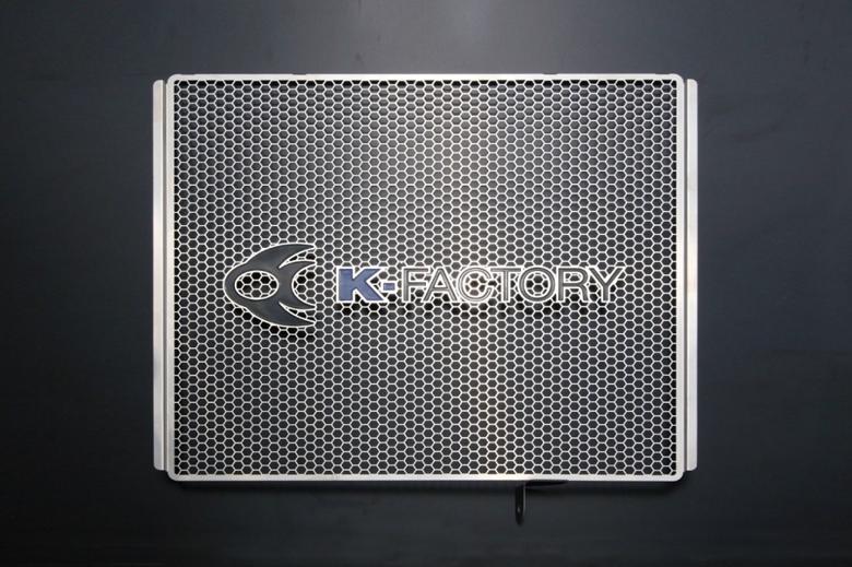 バイク用品 冷却系 ラジエターK-FACTORY ラジエターコアガード ステンレス Aタイプ ZZR1400 06-11 ZX14R 12-ケイファクトリー 1...