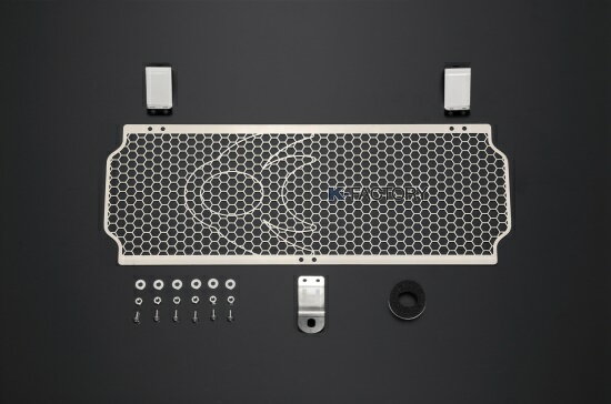 バイク用品 冷却系 オイルクーラーK-FACTORY オイルクーラーガード ステンレス Bタイプ ZEPHYR1100ケイファクトリー 111CZAA054Z ...