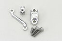 バイク用品 ハンドル ミラーK-FACTORY マスタークランプ ブレーキガワ シルバー ニッシンミラーホルダーナシケイファクトリー 000HZBW006H 取...