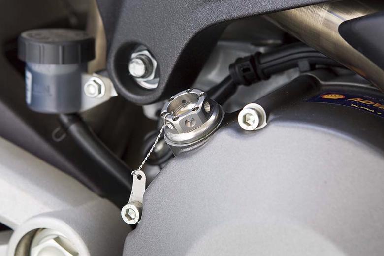 バイク用品 冷却系 その他(冷却系)K-FACTORY オイルフィラーキャップ チタンカラー アルミ MONSTER 696 848 デスモセデッチケイファクト...