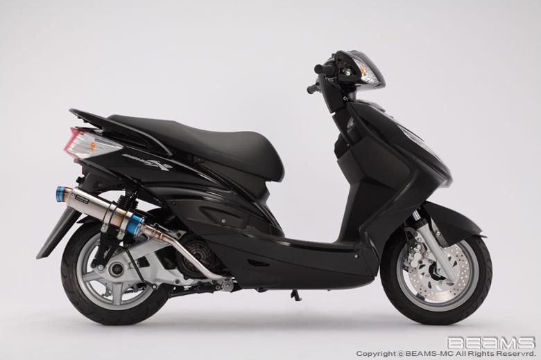 バイク用品 マフラー 4ストフルエキゾーストマフラービームス R-EVO チタンサイレンサー CYGNUS X Fi 09- 台湾モデルBEAMS B226-53-007 取寄品