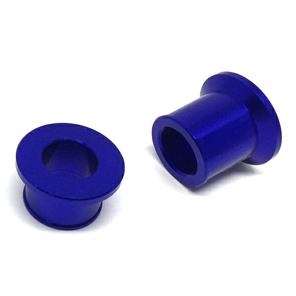 バイク用品ZETA ホイールスペーサー(R) ブルー TRICKER 04-17 XT250X 06-17 SEROW250 05-17ジータ ZE93-373...