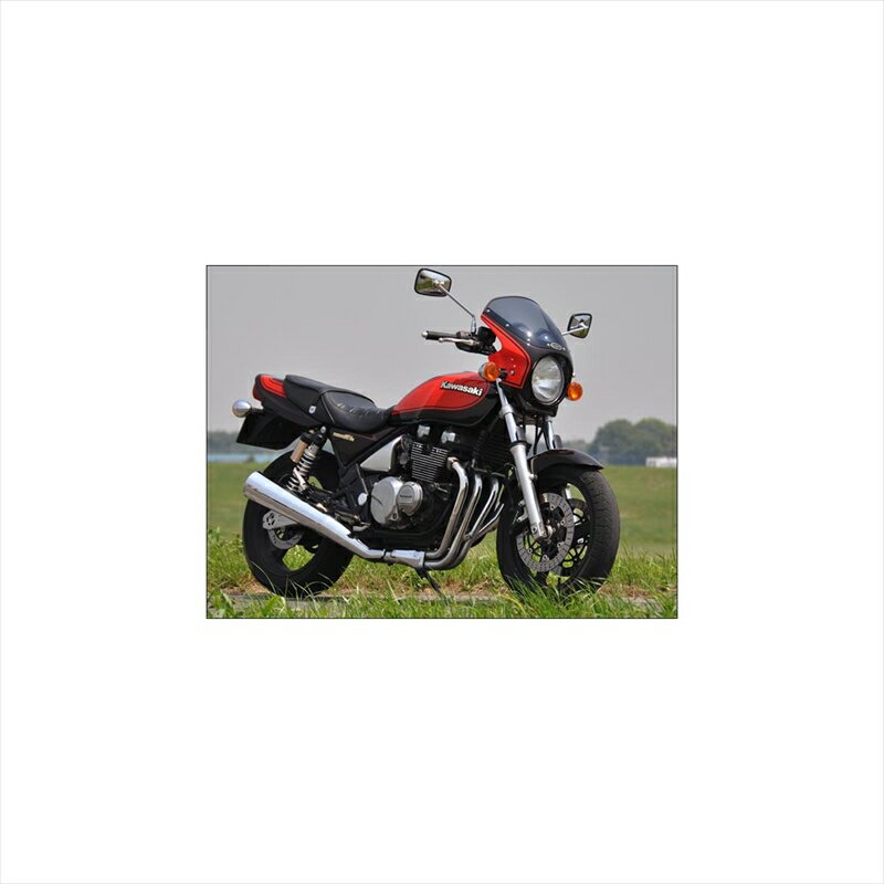 バイクパーツ 外装シックデザイン ロードコメット PグリニッシュBK/スモーク RC06-PGBK/2 4547424004741ZEPHYR400
