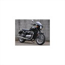 バイクパーツCHIC DESIGN(シックデザイン) ロードコメット ジェットブラック/クリア RC62E-BK4549950669791ボンネビルT120 16-20