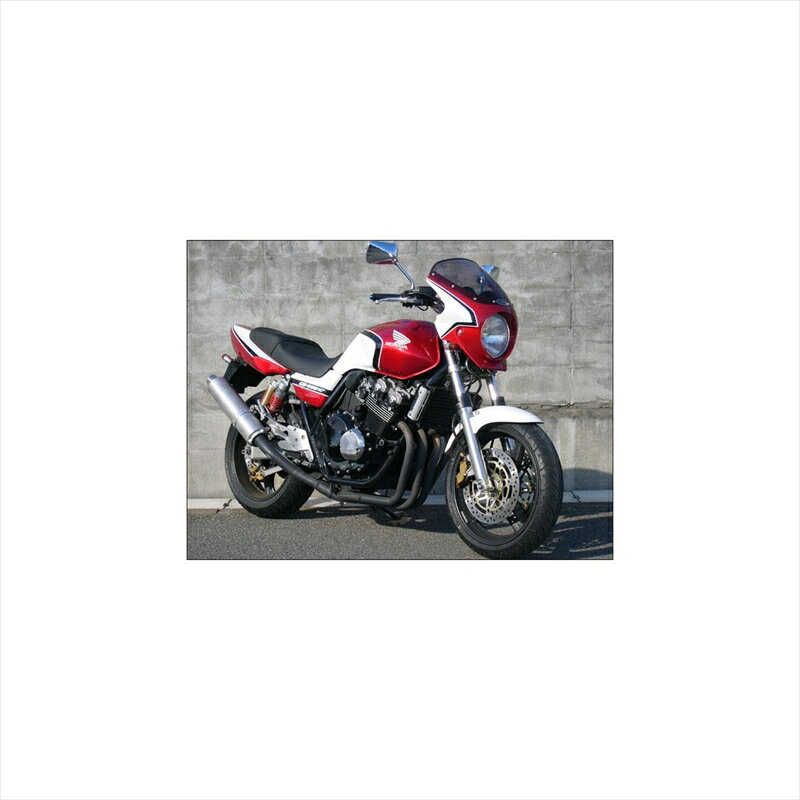 バイクパーツ 外装シックデザイン ロードコメット2 CGレッド/スモーク RCB37B-CGRD/2 4547567337171CB400SF 02-03