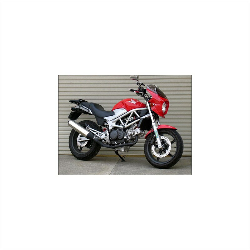 バイクパーツ 外装シックデザイン ロードコメット2 グラファイトBLK/クリア RCB34B-GBK 4548664065981VTR 09-