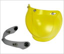 バイク用品 ヘルメット ヘルメットリード バブルシールド&フリップアップ PZ-005A イエロー(クリアベース)LEAD 4952652071517 取寄品