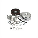 バイクパーツエスアンドエスサイクル S&S クラシックティアドロップ エアクリーナーキット クローム ビッグツイン 99-0617-0403 4548916712243