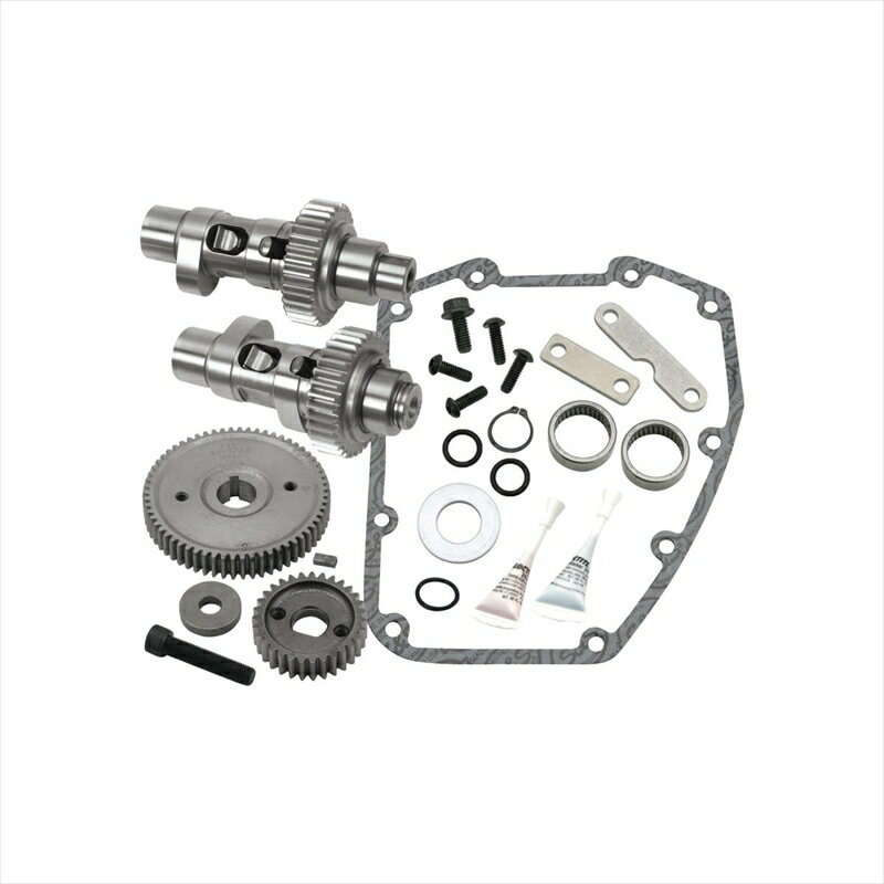 バイクパーツエスアンドエスサイクル S＆S ギアドライブカムキット 551GE TWIN CAM 07-17106-5737 4548916733606