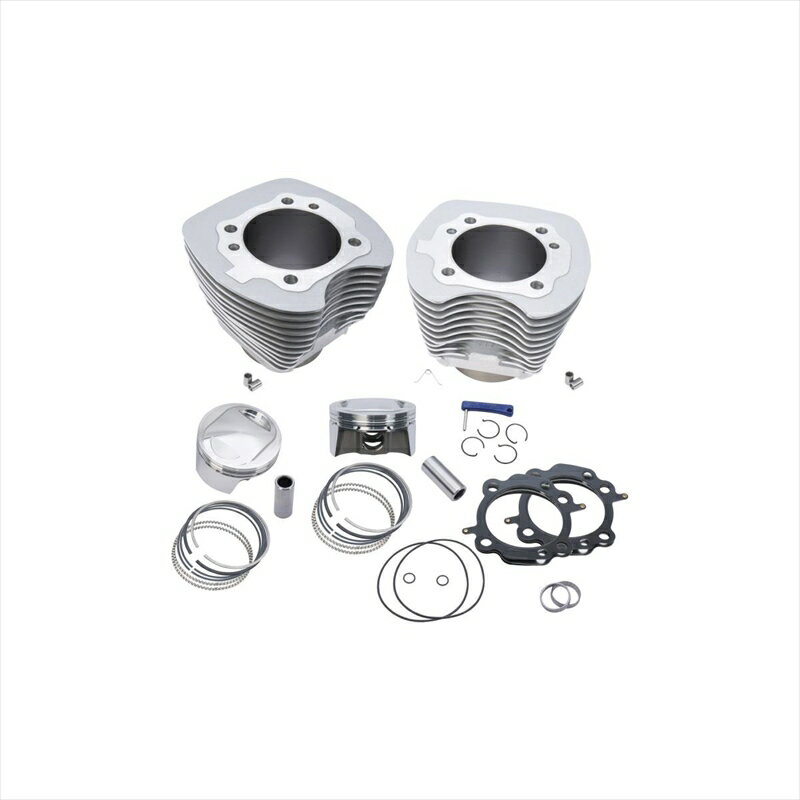 バイクパーツエスアンドエスサイクル S＆S 98 ボルトインビッグボアキット SLV BT 99-06910-0482 45499..