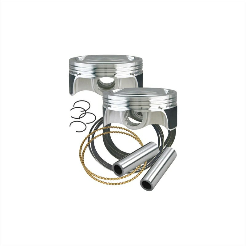 バイクパーツエスアンドエスサイクル S＆S 3-7/8ボア鍛造ピストンセット +0.005 BT 99-92-1214 4549950841678