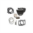 バイクパーツエスアンドエスサイクル S&S 124ビッグボアキットW.BLK H/L M8エンジン 107CI910-0625 4550255123116