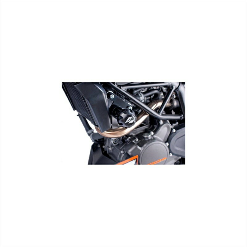 バイクパーツ 外装プーチ クラッシュパッド R12-TYPE ブラック5700N 4548916148356KTM 125DUKE 11-13
