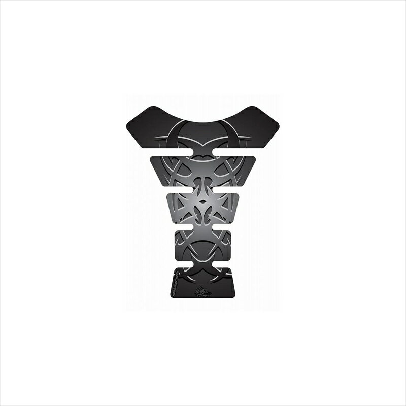 バイクパーツ 外装モトグラフィックス タンクパッド BLK/SLV MT-ST058KS 4580041210096STREET SPINE