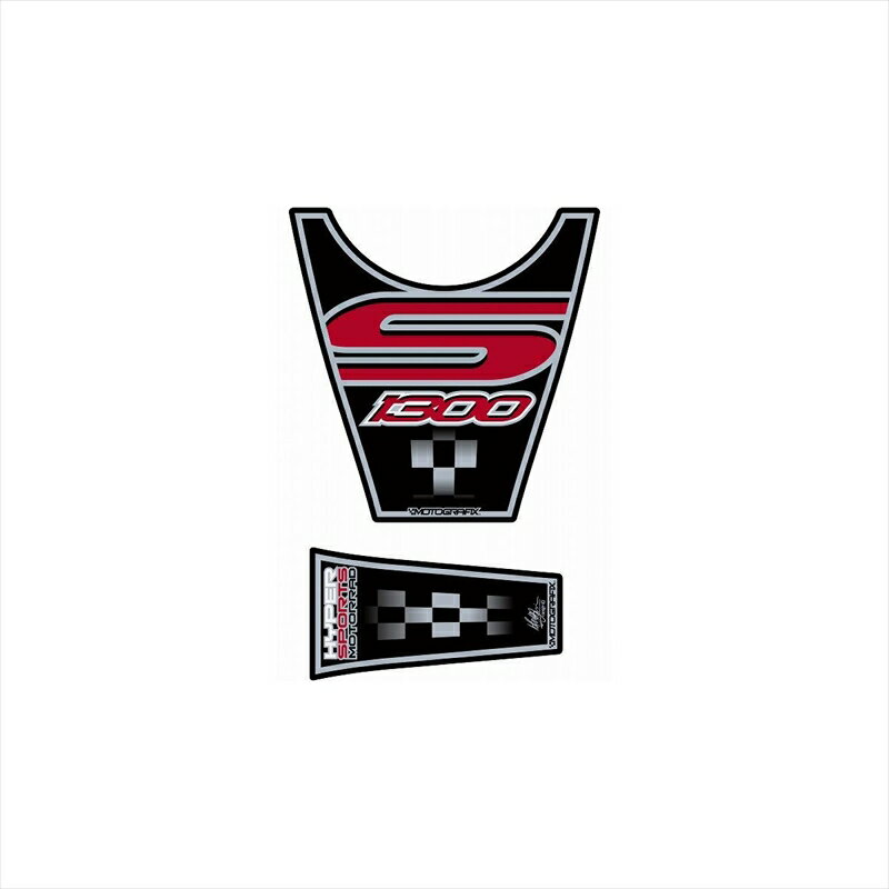バイクパーツ 外装モトグラフィックス タンクパッド BLK/RED MT-TB006R 4580041211697BMW K1300S