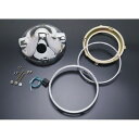 バイクパーツ 電装系ドレミコレクション ヘッドライトリムケースセットメッキ 10298 4573268862988Z1/2