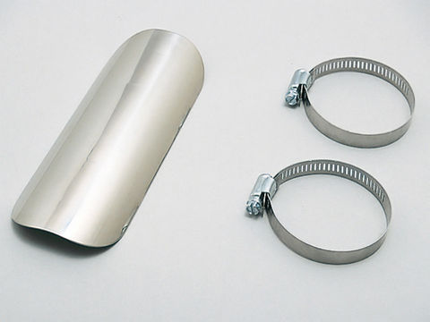 【5日前後で発送】 バイク用品 マフラーDAYTONA デイトナ マフラーガード(プレーン)SUSバフ68315 49094..