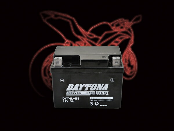 【5日前後で発送】 バイク用品 電装系DAYTONA デイトナ ハイパフォーマンスバッテリー DYT4L-BS92873 4909449467572取寄品
