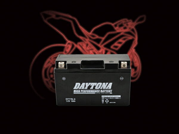 【5日前後で発送】 バイク用品 電装系 バッテリー&充電器デイトナ DAYTONA ハイパフォーマンスバッテリー DYT7B-492880 4909449467...