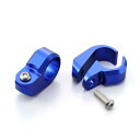 【5日前後で発送】 バイク用品 電子機器類DAYTONA デイトナ ACクロスバークランプ(ブルーアルマイト)99441 4909449542965取寄品