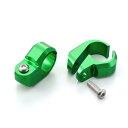 【5日前後で発送】 バイク用品 電子機器類DAYTONA デイトナ ACクロスバークランプ(グリーンアルマイト)99443 4909449542989取寄品