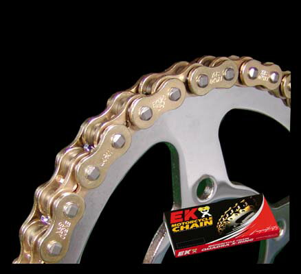 バイク用品 駆動系EKチェーン 江沼 エヌマ チェーン 530SRX2-GP GP GOLD＆GOLD 140L530SRX2-GP/GP 4571291810891取寄品