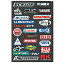 バイク用品 アクセサリーFACTORY EFFEX ファクトリーFX ステッカーキット Street SponsorFX15-68800 45489169386...