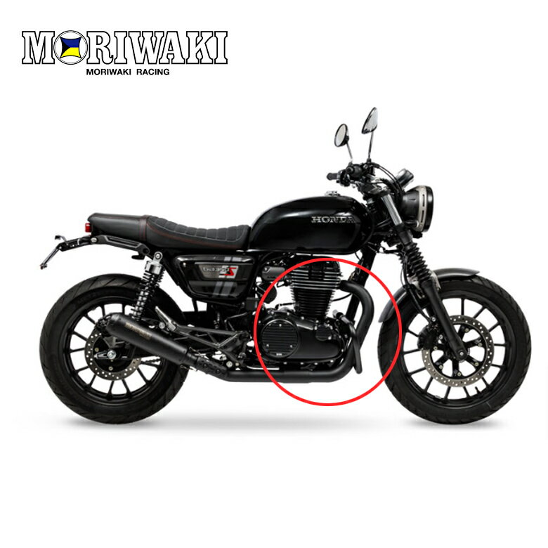 【5日前後で発送】 バイクパーツ マフラーモリワキエンジニアリング B.R.S フロントパイプ BLACK01811-2B1U8-00 4527350159852GB350S 21-22
