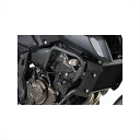 バイクパーツHEPCO&BECKER(ヘプコアンドベッカー) エンジンガード アンスラサイト クラッシュパッド付 5014560 00 054549950860228MT-07 18-20